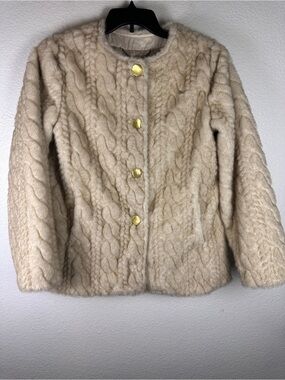 Madison Ave Collection by Dennis Basso
Women's Ivory Button Jacket XS
